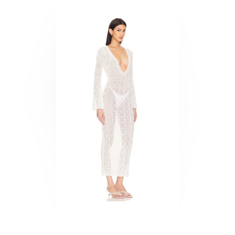Dylan Deep V Maxi Dress